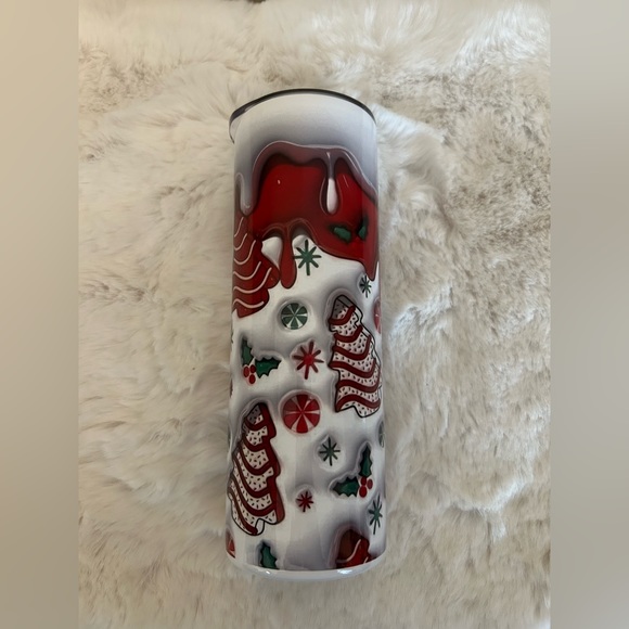 20 oz Christmas  Tumbler Handmade - Picture 2 of 2